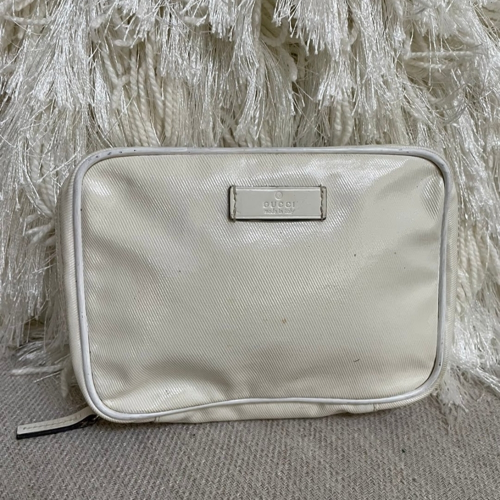 Gucci Cream Pouch